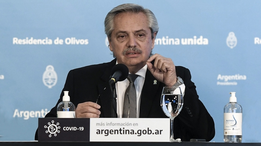 Alberto Fernández confirmó que dio positivo de Coronavirus
